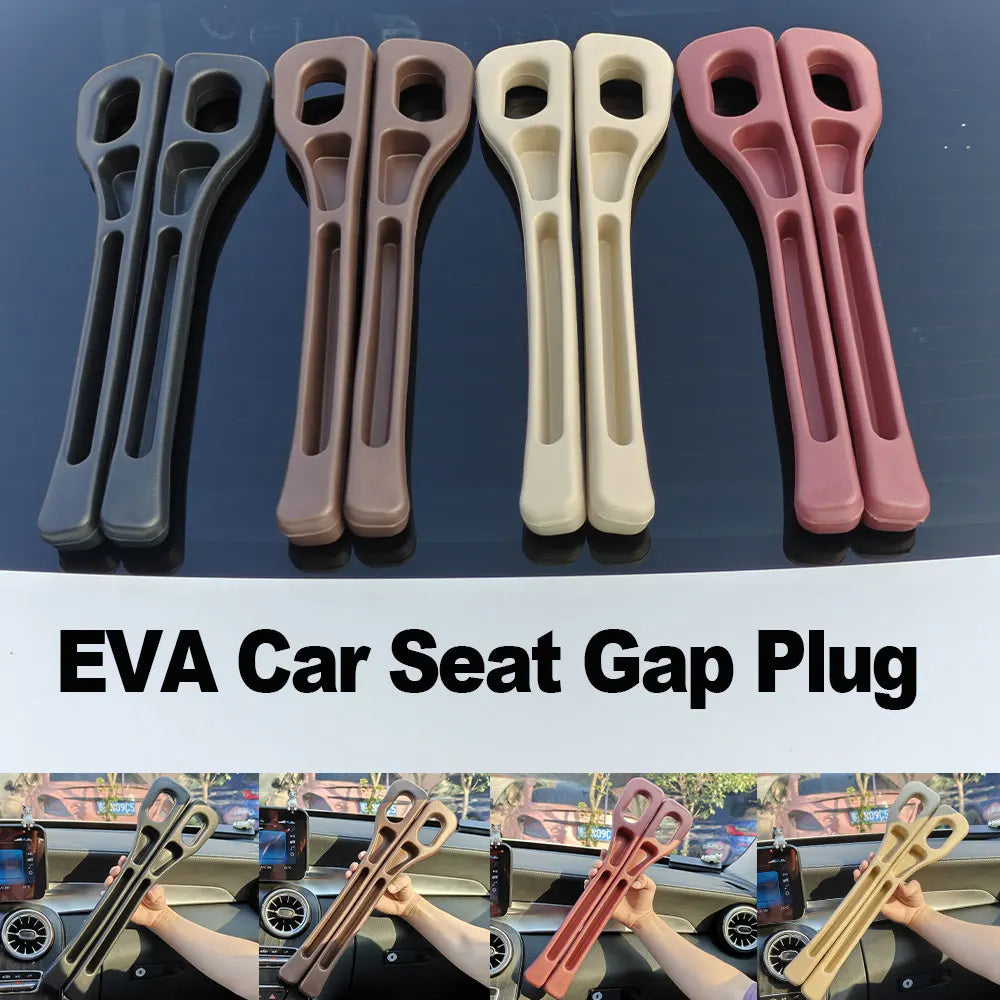 2-Pack EVA Car Seat Gap Fillers – Universal Interior Protection