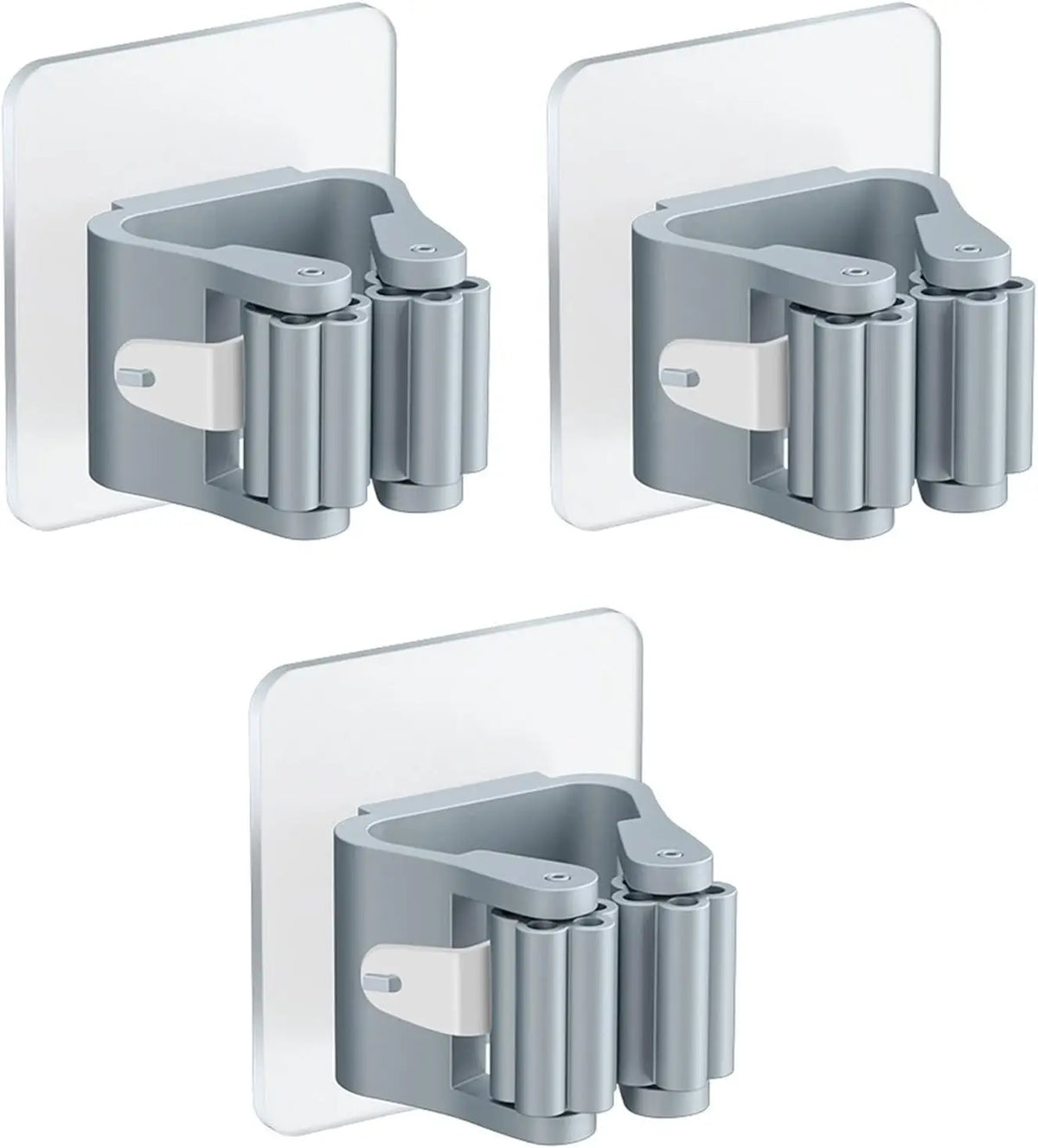 Wall-Mounted Mop & Broom Holder – Multi-Purpose Cleaning Tool Organizer