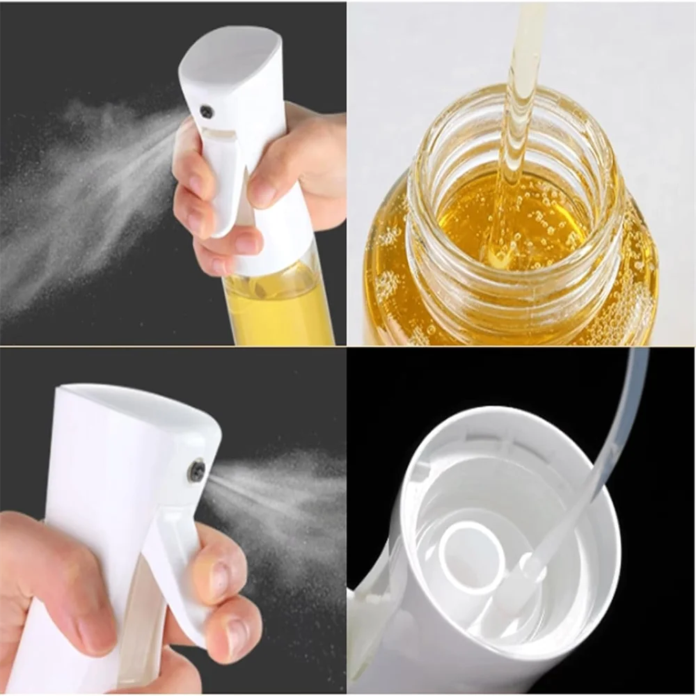 2-in-1 Cooking Oil Sprayer & Dispenser Bottle – 200 ml, 300 ml & 500 ml