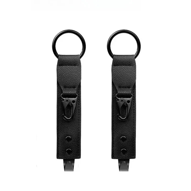 PU Leather Car Headrest Hooks – Stylish Seat Back Hangers