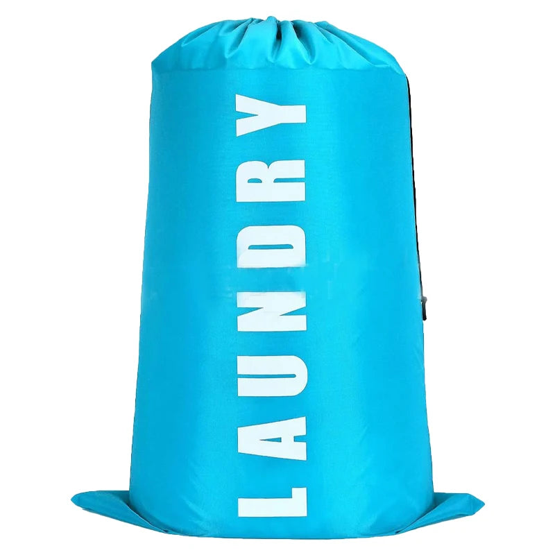 Portable Laundry Bag – Foldable Drawstring Hamper for Travel & Home