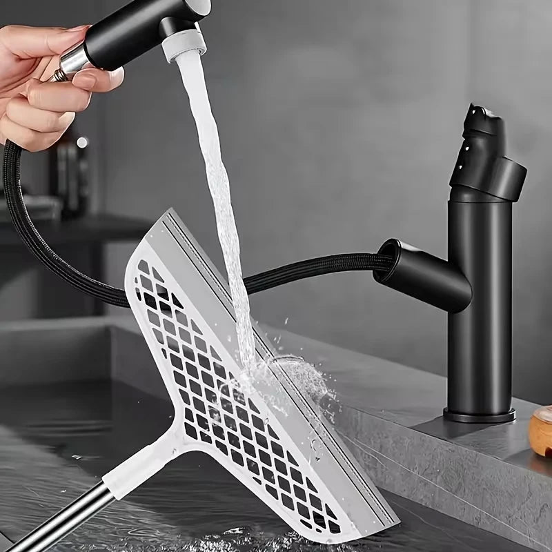 Silicone Floor Squeegee – Multi-Purpose Cleaning Broom