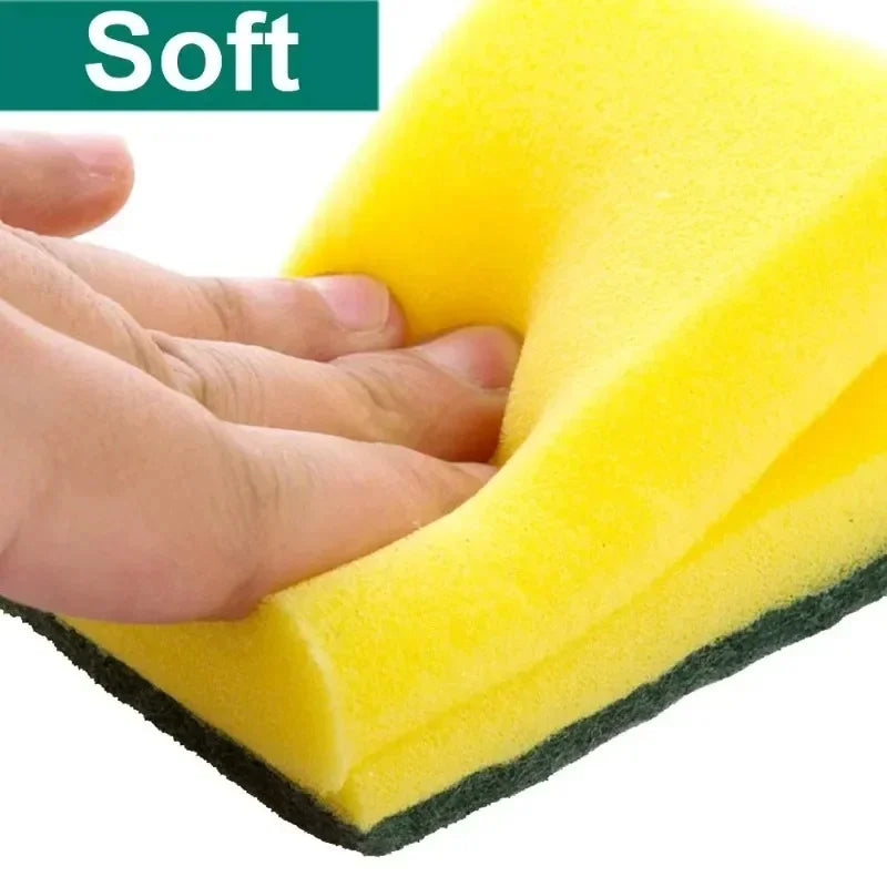 Double-Sided Heavy-Duty Cleaning Sponges