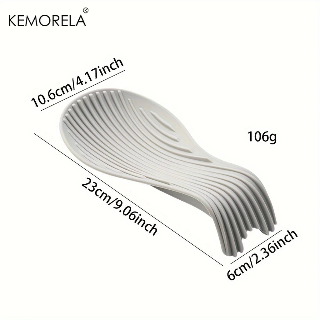 Silicone Spoon Rest – Heat-Resistant Kitchen Utensil Holder