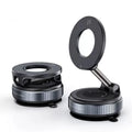 360° Magnetic Car Phone Holder – Adjustable Vacuum Suction Mount
