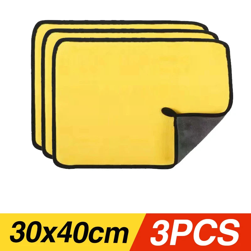 Microfiber Car Cleaning Towels – Soft & Absorbent Wash Cloths