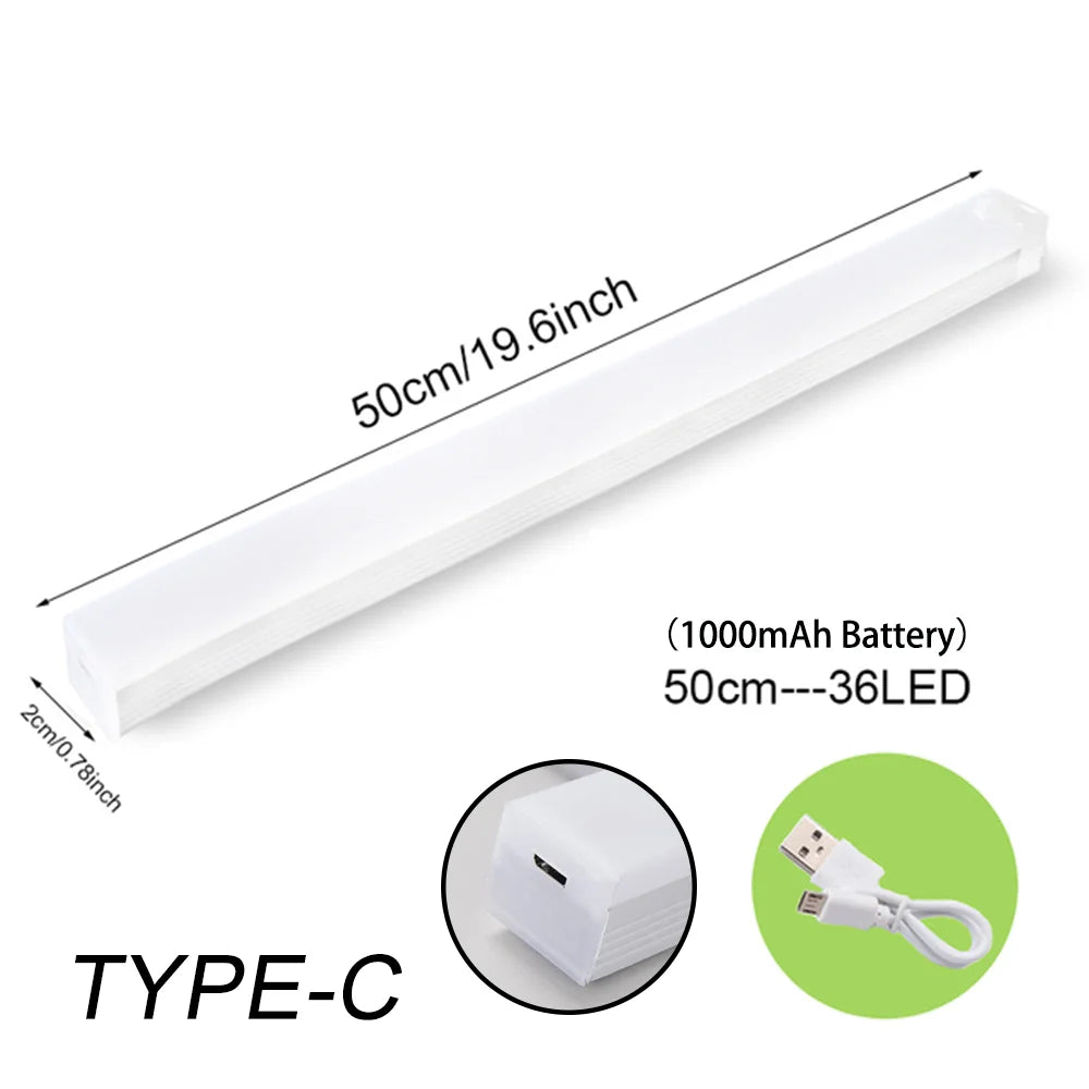 Wireless Motion Sensor LED Light – USB-C Rechargeable