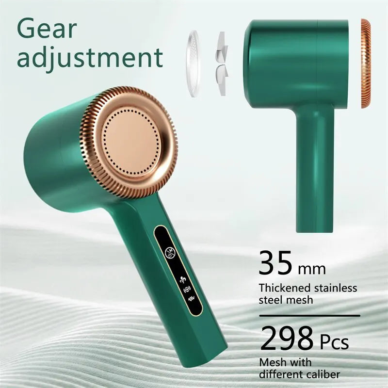 Compact Electric Fabric Shaver – USB Rechargeable Lint Remover