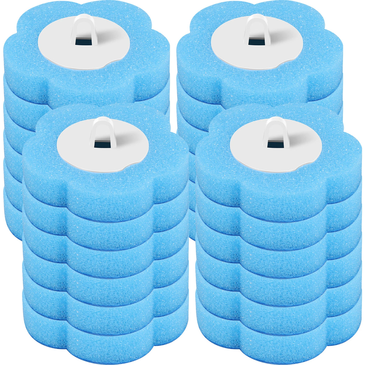 Disposable Toilet Brush Cleaning Kit with Replaceable Heads