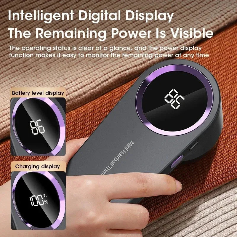 Electric Fabric Shaver – USB Rechargeable Lint Remover