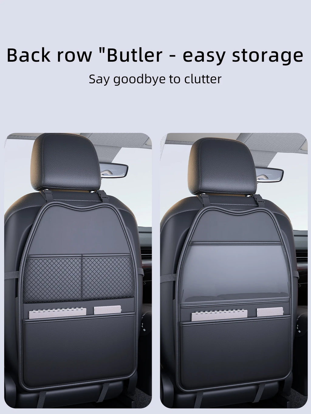 Car Seat Back Organizer – Multi-Pocket Storage Bag
