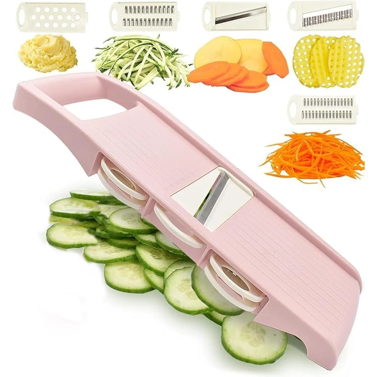 7-in-1 Multifunctional Vegetable Slicer & Grater