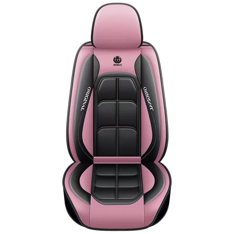 Universal Leather Car Seat Cover – All-Season Seat Cushion