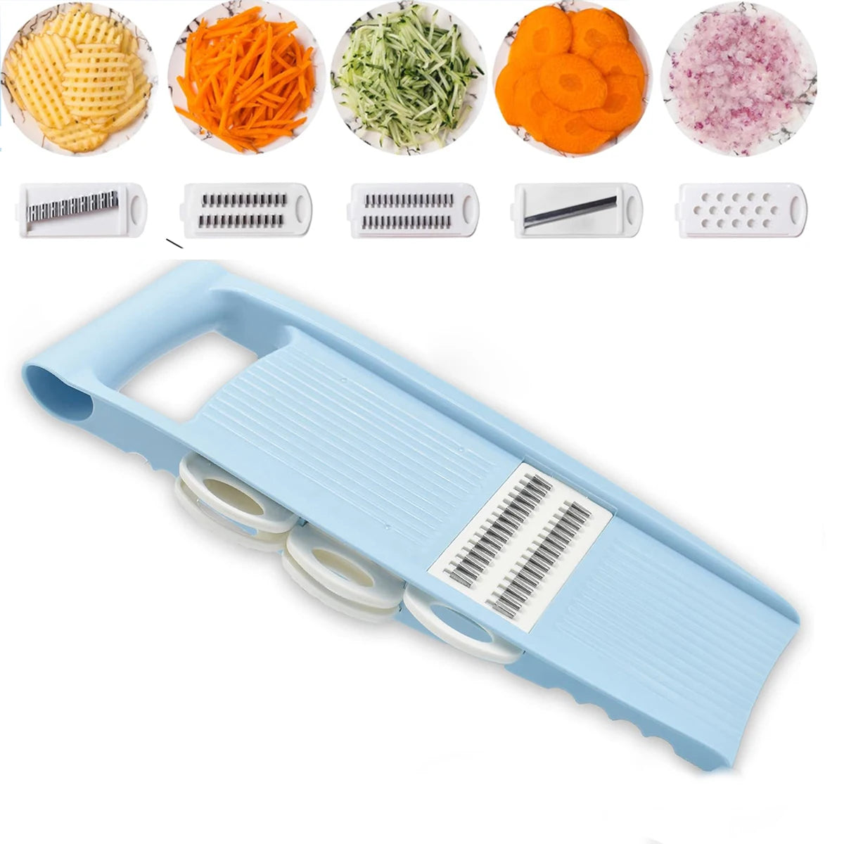 7-in-1 Multifunctional Vegetable Slicer & Grater