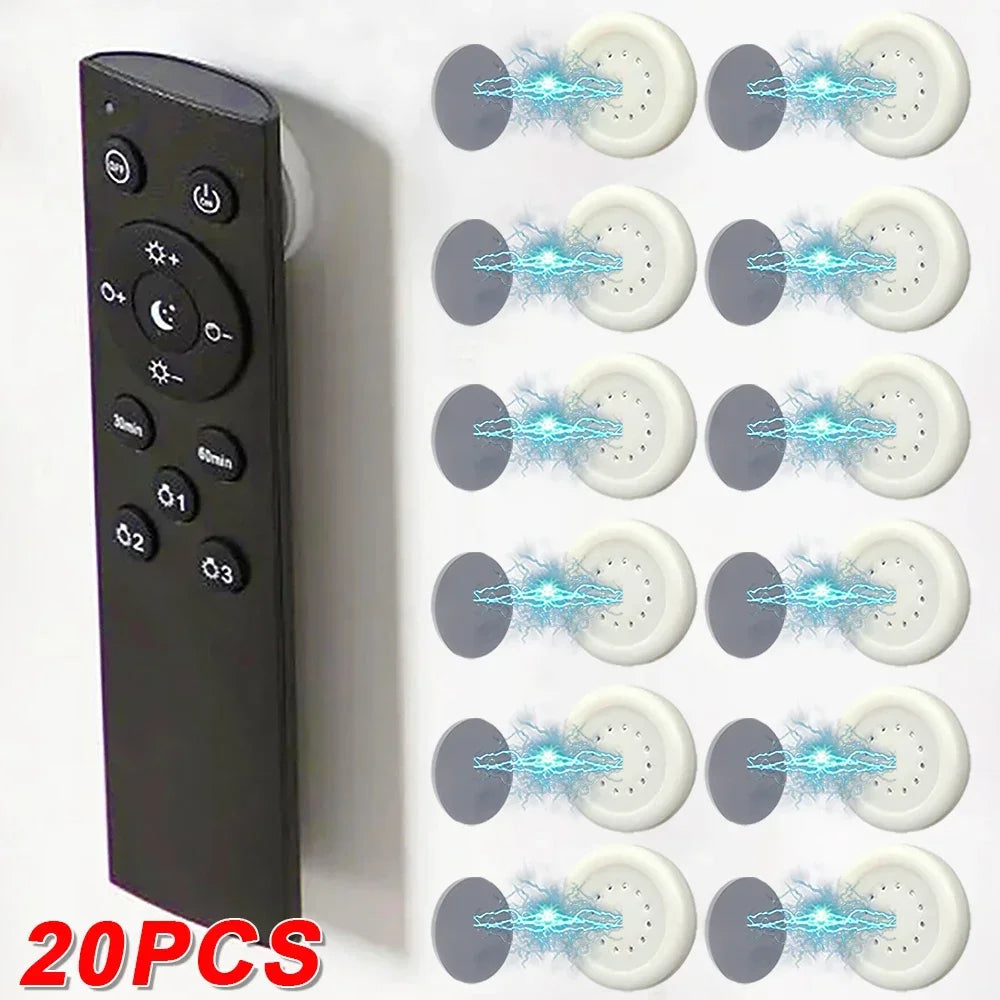 Magnetic Remote Control Holder – Wall-Mounted Anti-Lost Organizer