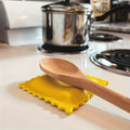 Biscuit-Shaped Silicone Spoon Rest – Non-Slip Kitchen Utensil Holder