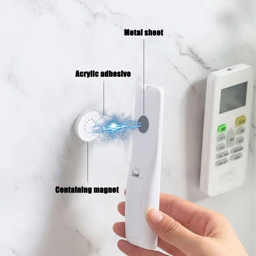 Magnetic Remote Control Holder – Wall-Mounted Anti-Lost Organizer