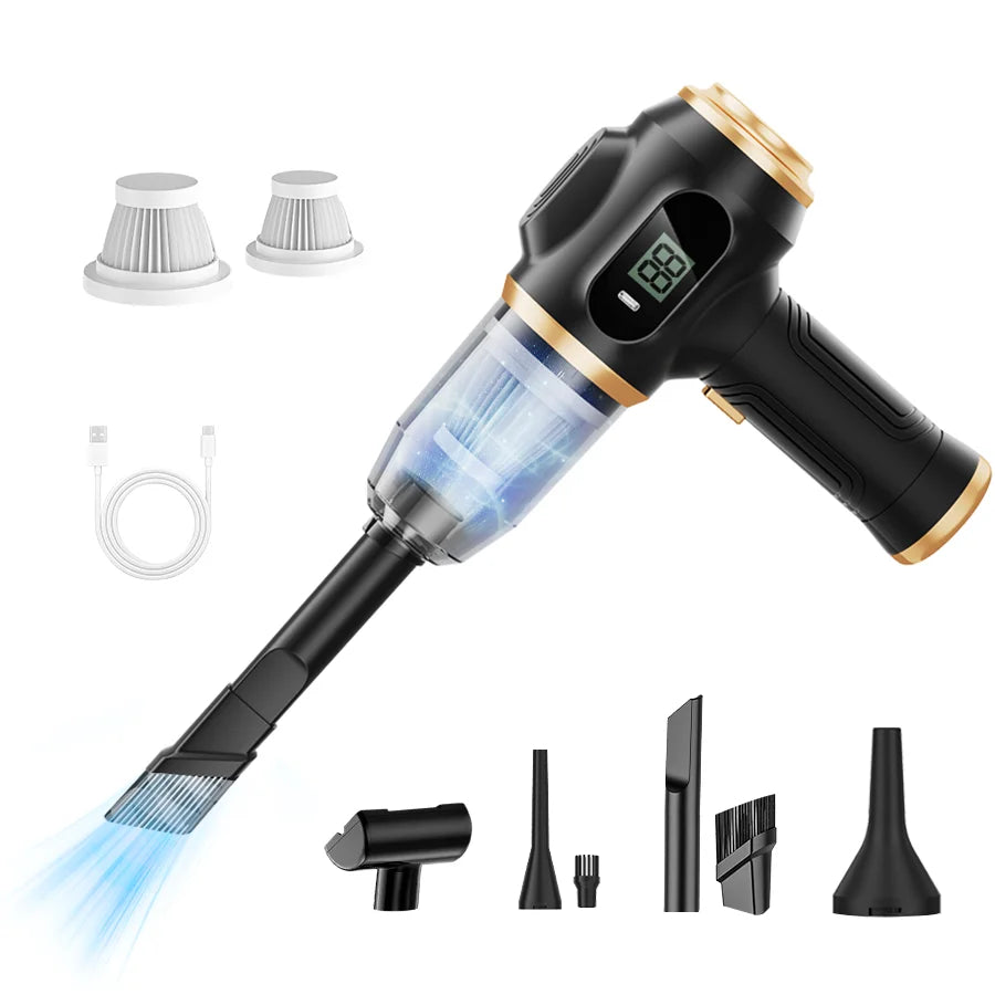 Cordless Handheld Car Vacuum Cleaner – Portable Interior Cleaner