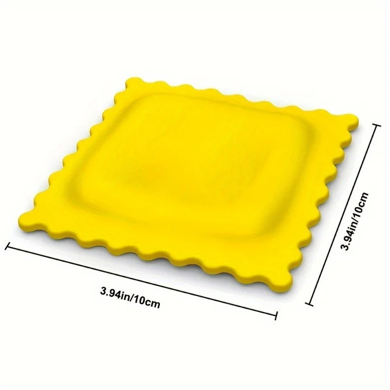 Biscuit-Shaped Silicone Spoon Rest – Non-Slip Kitchen Utensil Holder