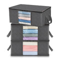 Foldable Clothes Storage Bags – Large Capacity Closet & Bedding Organizers