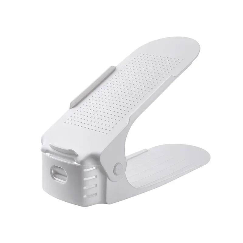Adjustable Shoe Slot Organizers – Double-Layer Space-Saving Shoe Racks