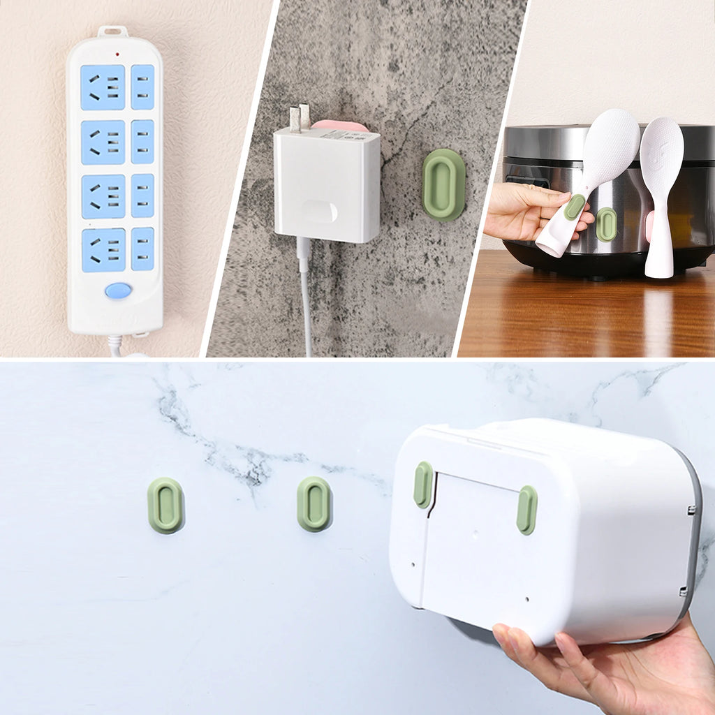 Magnetic Remote Control Holder – Self-Adhesive Wall Mount Organizer