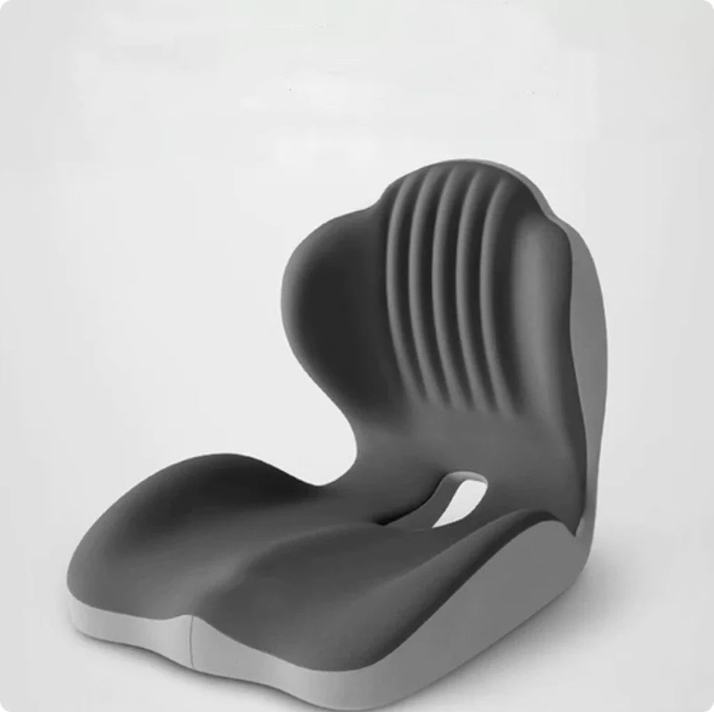 Ergonomic Memory Foam Seat Cushion with Back Support