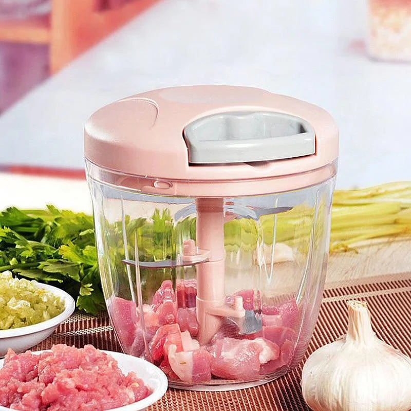 Manual Garlic & Vegetable Chopper – 500/900 ml