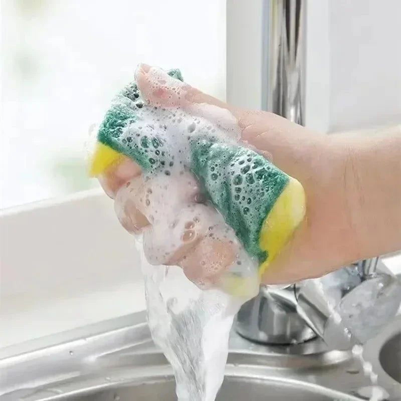 Double-Sided Heavy-Duty Cleaning Sponges