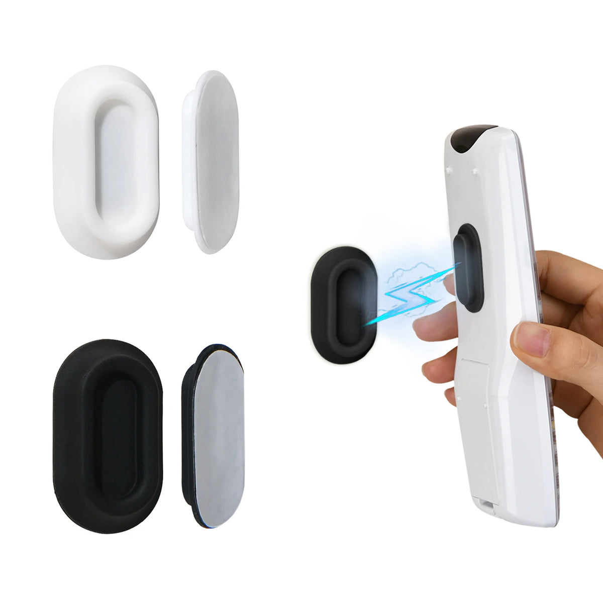 Magnetic Remote Control Holder – Self-Adhesive Wall Mount Organizer