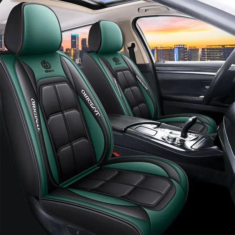 Universal Leather Car Seat Cover – All-Season Seat Cushion