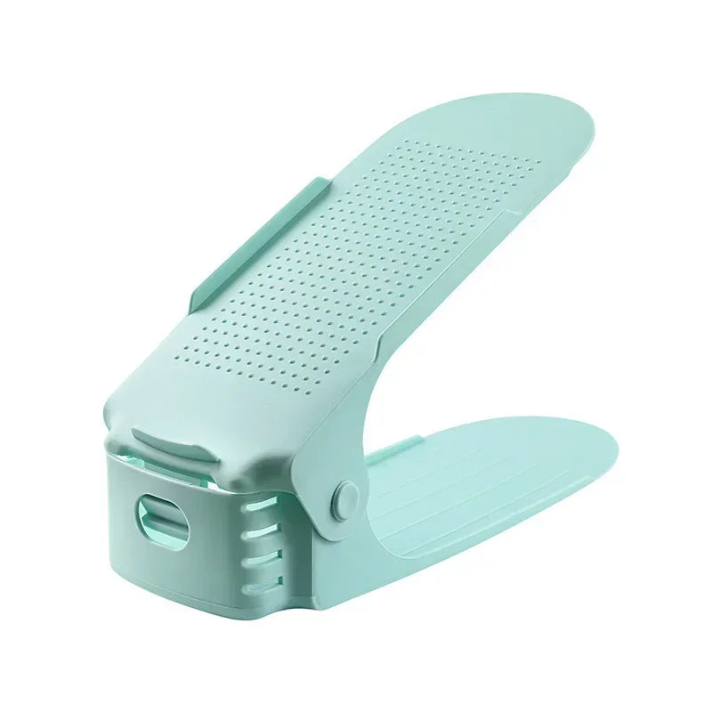 Adjustable Shoe Slot Organizers – Double-Layer Space-Saving Shoe Racks