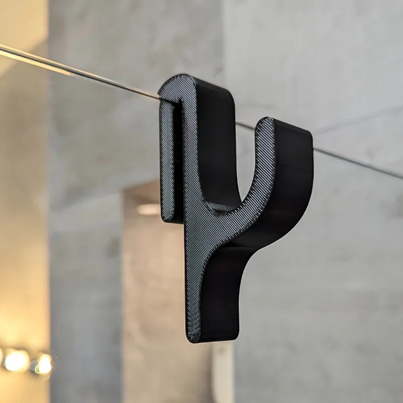 Shower Door Towel Hook – Bathroom Glass Door Hanger