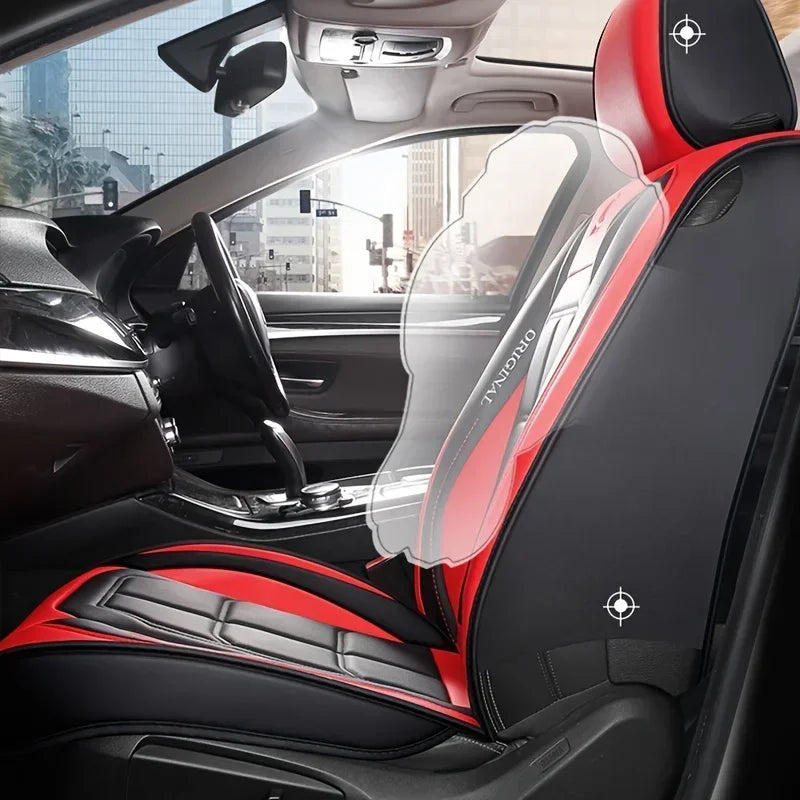 Universal Leather Car Seat Cover – All-Season Seat Cushion