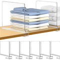 Closet Shelf Dividers – Space-Saving Wardrobe & Clothing Organizers