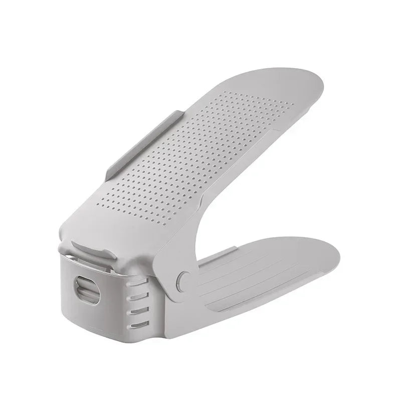 Adjustable Shoe Slot Organizers – Double-Layer Space-Saving Shoe Racks