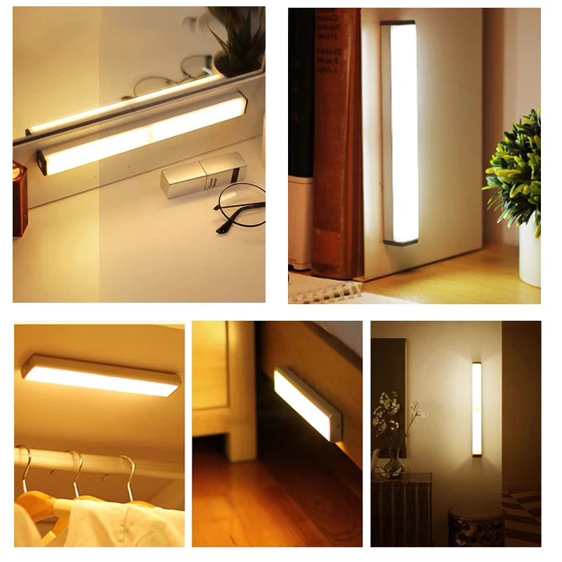 Wireless Motion Sensor LED Light – USB-C Rechargeable