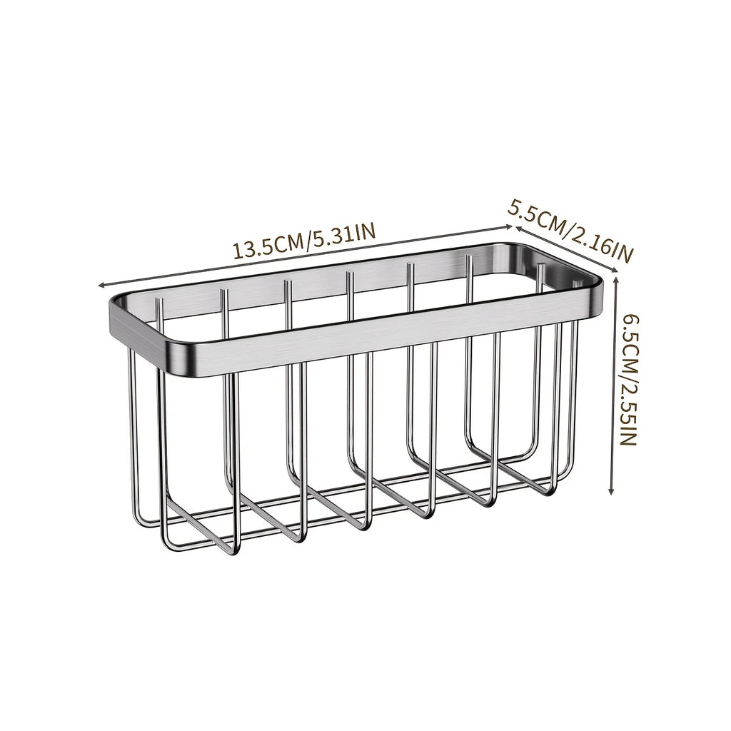 Stainless Steel Sink Caddy – Sponge & Dish Brush Holder