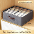Foldable Clothes Organizer – Wardrobe & Drawer Storage Box