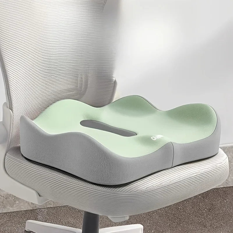 Ergonomic Memory Foam Seat Cushion – Comfort & Support Pillow