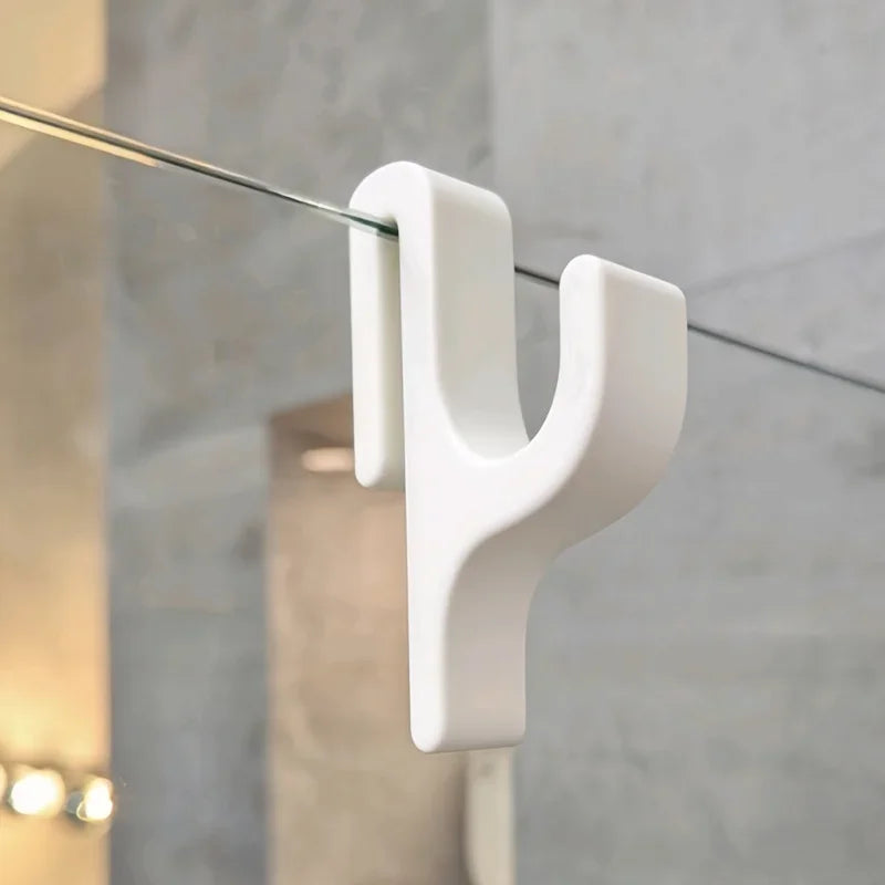 Shower Door Towel Hook – Bathroom Glass Door Hanger