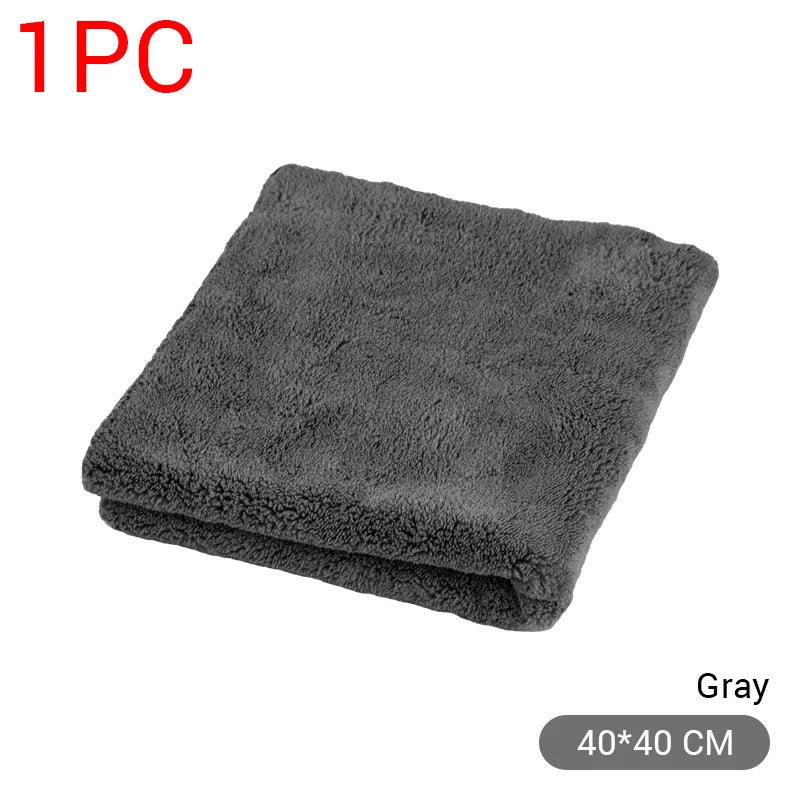 Premium Microfiber Car Detailing Towels – 40 × 40 cm