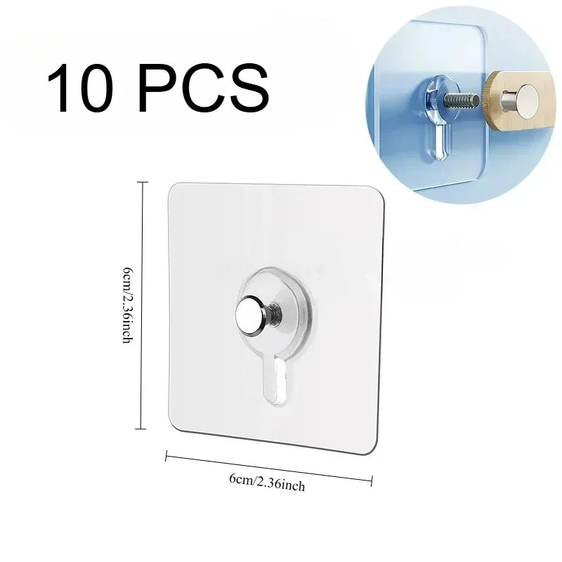 Self-Adhesive Wall Hanging Hooks – No-Drill Picture Frame Mounting Holders