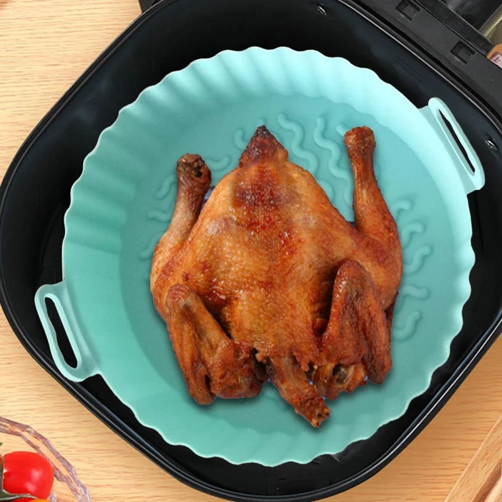 Reusable Silicone Air Fryer Liners – Non-Stick Cooking Inserts