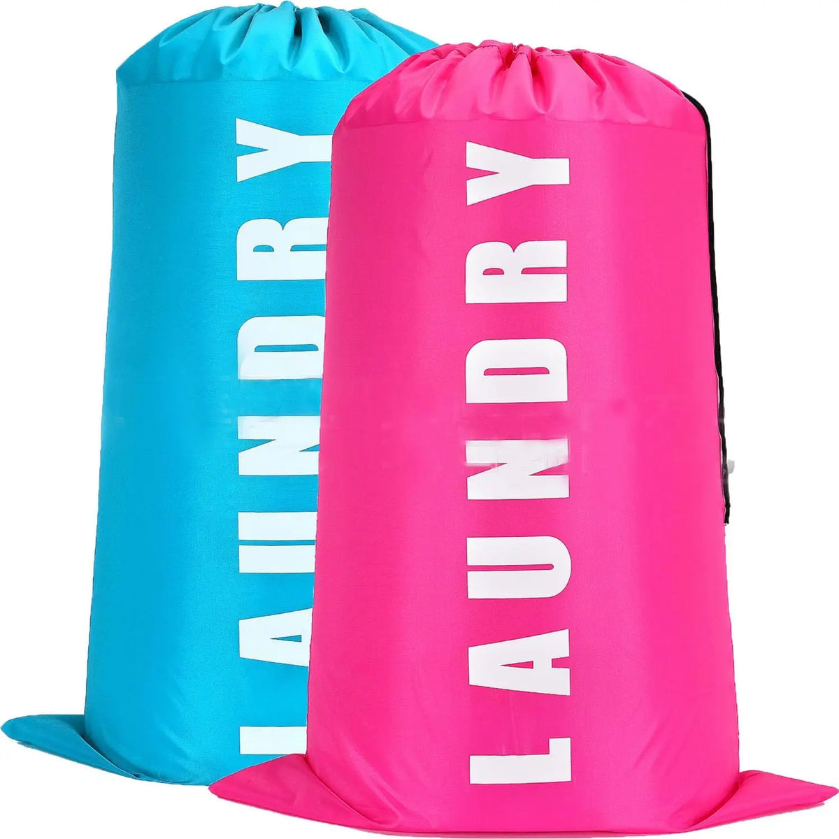 Portable Laundry Bag – Foldable Drawstring Hamper for Travel & Home