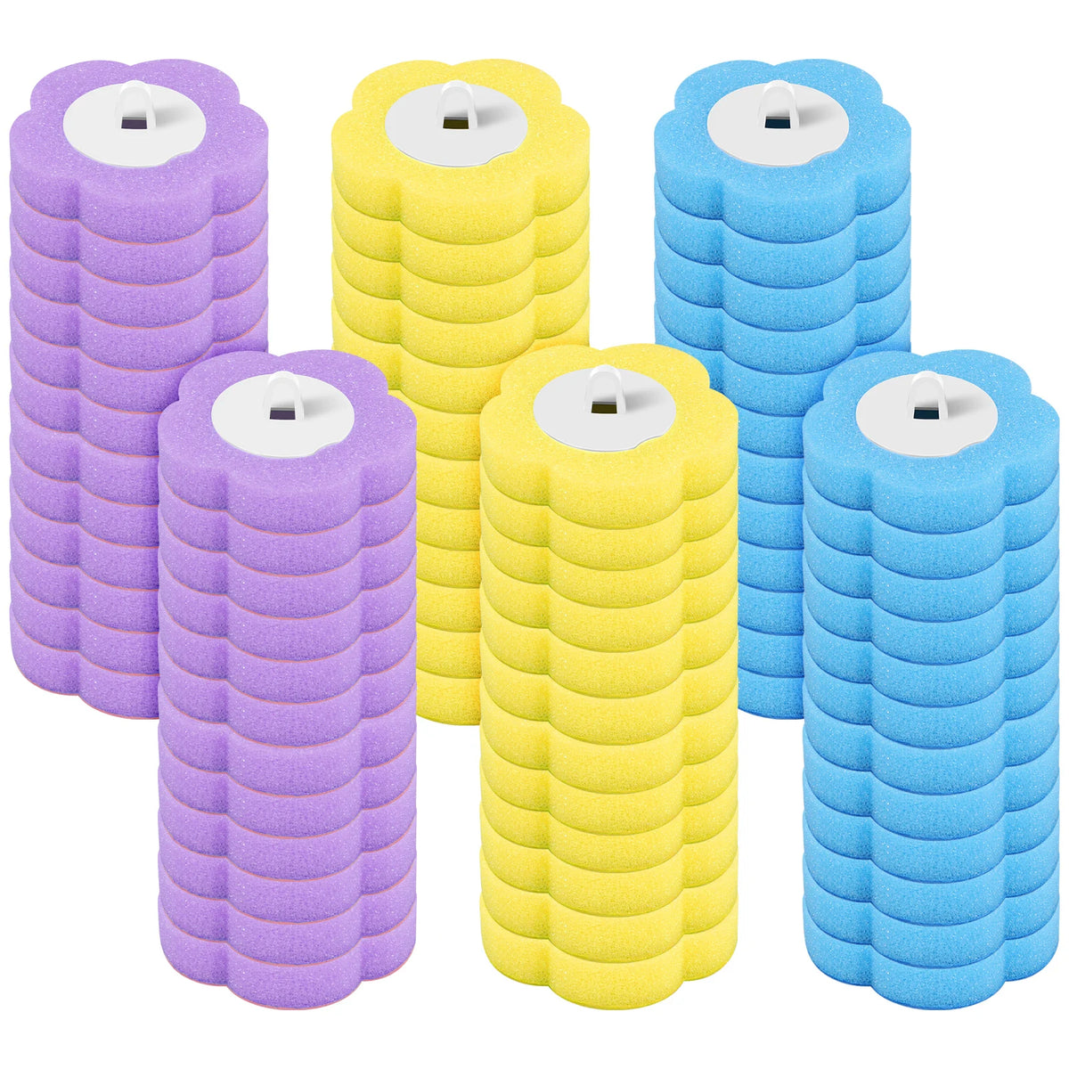 Disposable Toilet Brush Cleaning Kit with Replaceable Heads