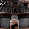 5-Piece Universal PU Leather Car Floor Mats – Waterproof Set