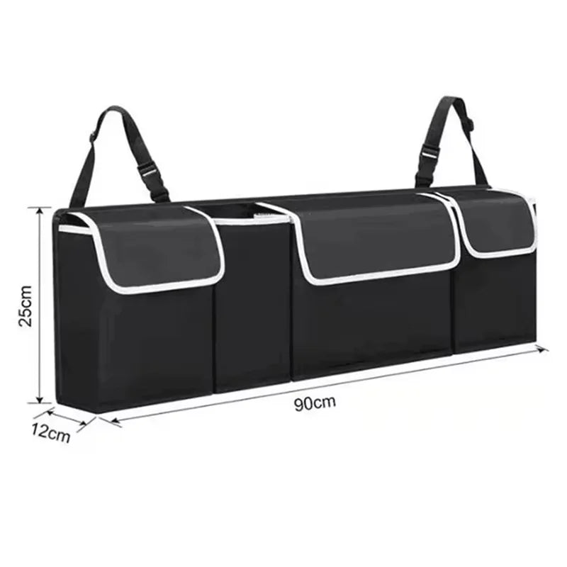 Car Trunk Organizer – Large Capacity Backseat Storage Bag