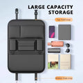 6-Pocket Car Seat Back Organizer – Waterproof Storage & Kick Protector