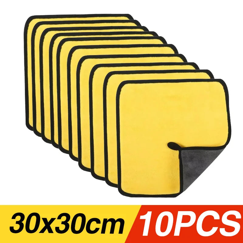 Microfiber Car Cleaning Towels – Soft & Absorbent Wash Cloths